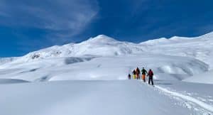 Touren bei Neuschnee