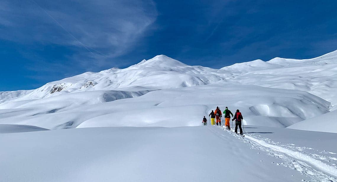 Homepage 3 Touren bei Neuschnee