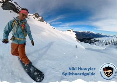 Dein Splitboard Guide – ein Qualitätsprodukt 4 Niki der Splitboardguide mit Fachausweis