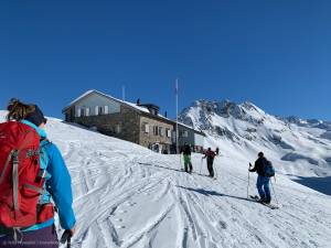 Mit SAC Hütte