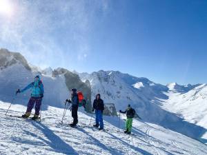 Aufstieg mit Ski oder Splitboard