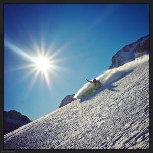 Niki im Schnee