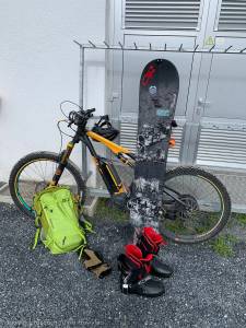 Bike und Splitboardtouring