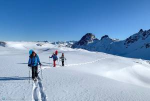 Unterwegs im Schnee